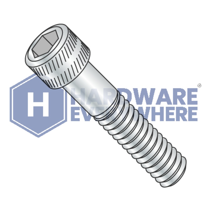 1/4-20 x 3/8 SOCKET HEAD CAP SCREWS / Socket Cap Head / Steel / Zinc