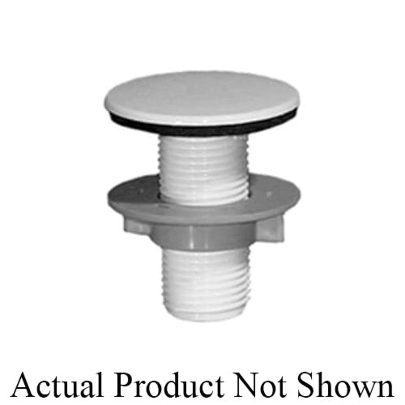 Mountain Plumbing Products BTAPS50BRN Sink Hole Cover, 3/4 in, Threaded, 2 in L, Brushed Nickel