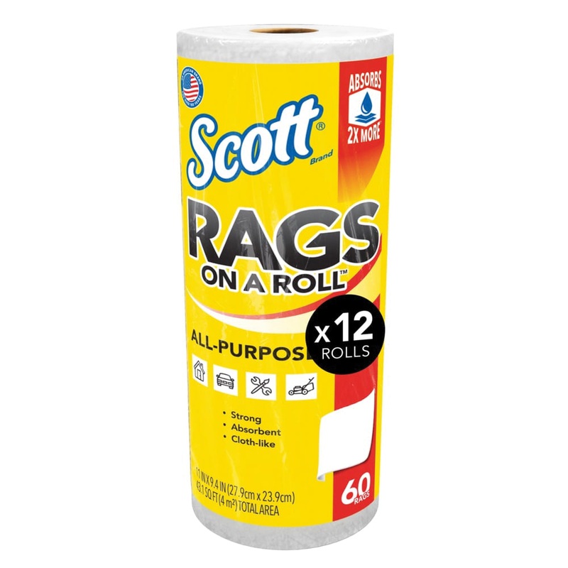 Scott 54992 Rags, Paper, White