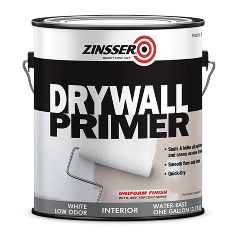 ZINSSER 1501 Drywall Primer, White, <100 g/L VOC, 400 sq-ft Coverage Area, 1 gal