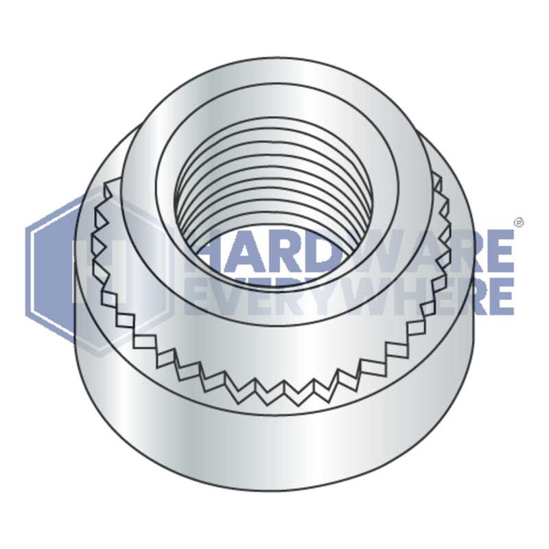 12-24-2 SELF CLINCHING NUTS / Steel / Zinc