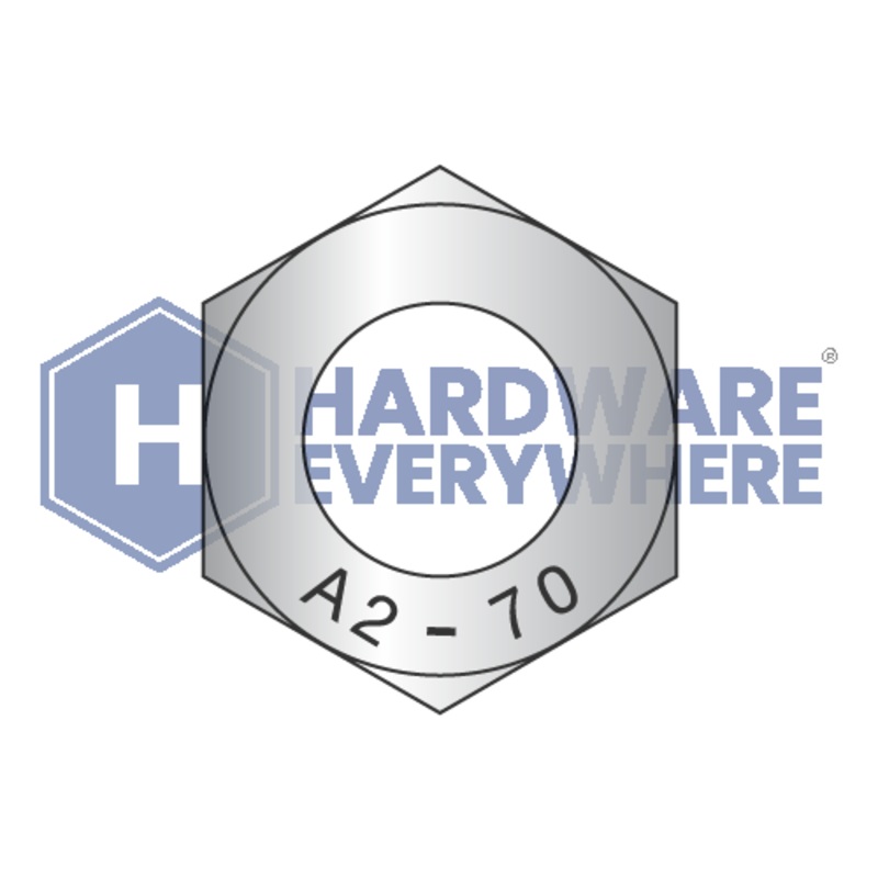 M20-2.5 METRIC HEX NUTS / A2 Stainless / Plain