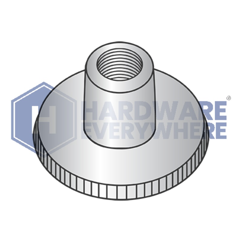 M5-0.8 METRIC KNURLED THUMB NUTS / A2 Stainless / Plain