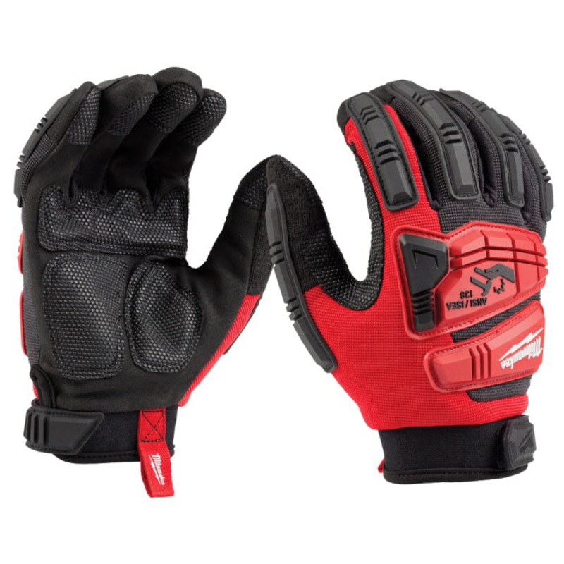 Milwaukee 48-73-8553 Impact Wrecking Work Gloves, XL