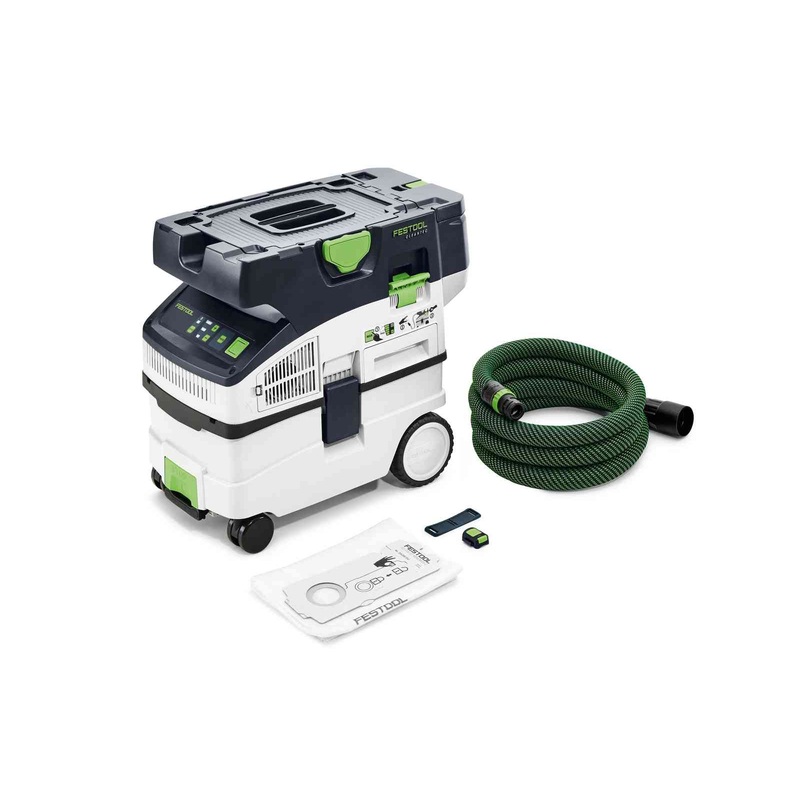 FESTOOL Cordless Mobile Dust Extractor CLEANTEC CTC MIDI I HEPA-BASIC