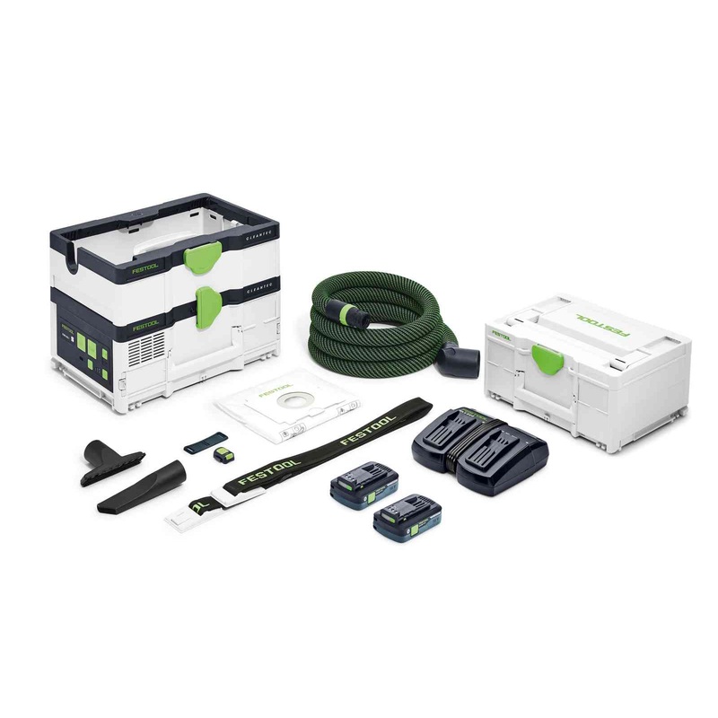 FESTOOL Cordless Mobile Dust Extractor CLEANTEC CTC SYS I HEPA-PLUS