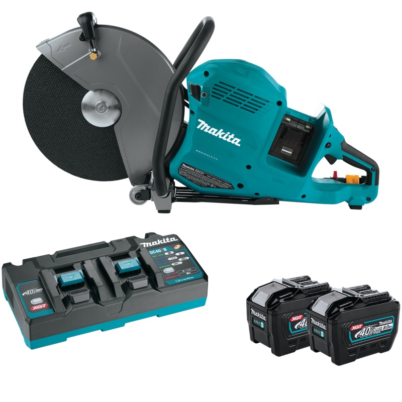 MAKITA 80V MAX (40V MAX X2) XGT 14" Power Cutter Kit