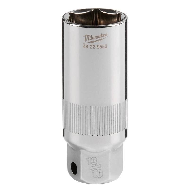 MILWAUKEE 3/8" Drive 13/16" Spark Plug Socket