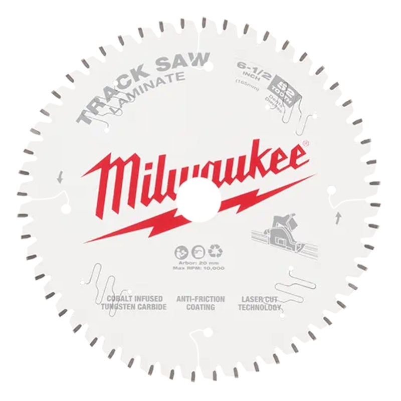 MILWAUKEE 6-1/2" 52T Track Saw Blade