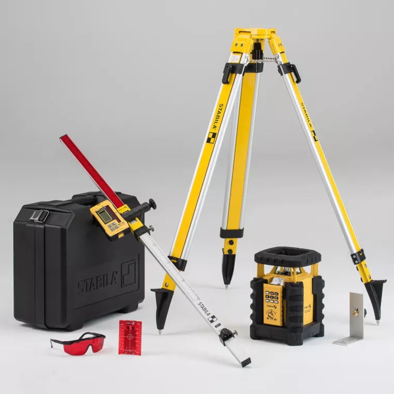 STABILA LAR 350 Rotation Laser, 9-Piece Set