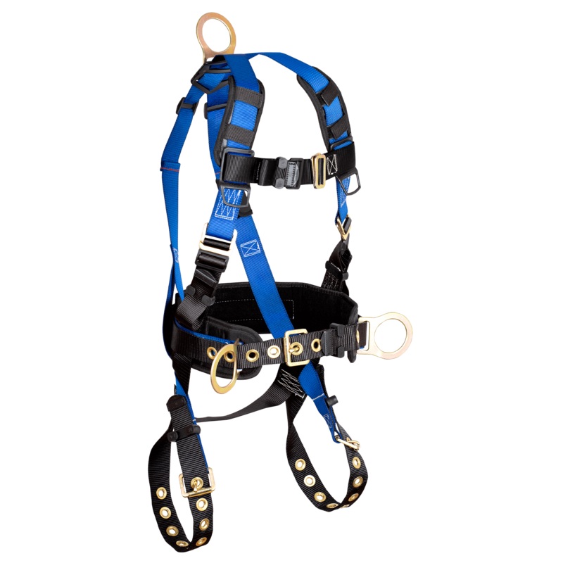 FALLTECH Contractor 3D Construction Belted Full Body Harness