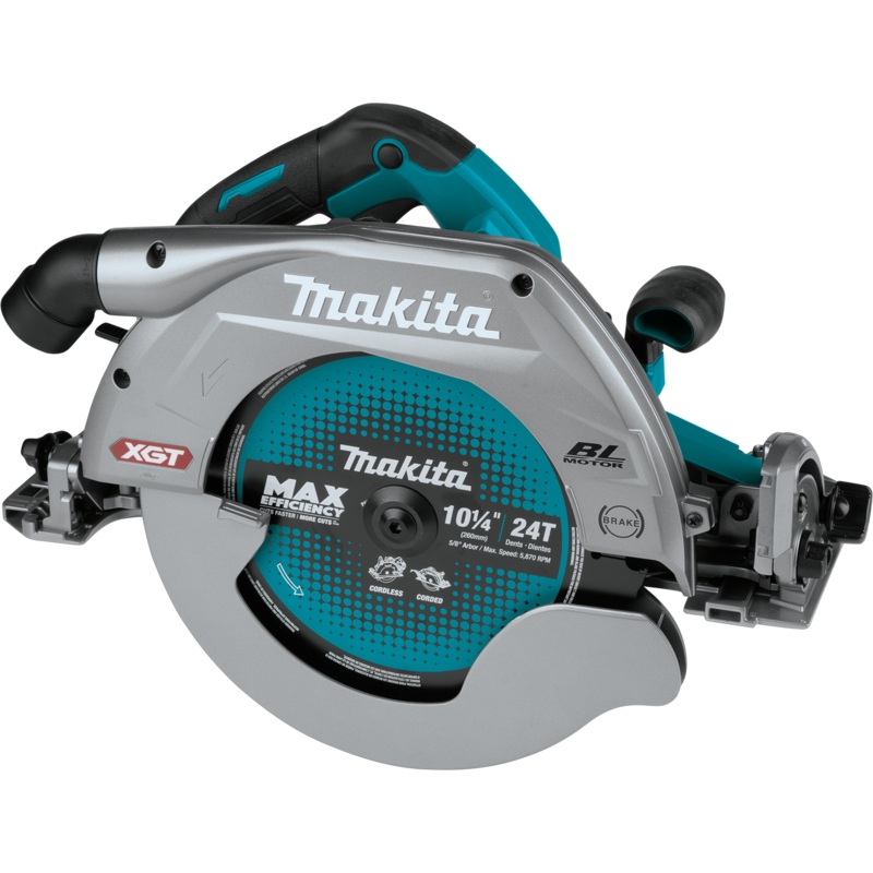 MAKITA 40V MAX XGT 101/4" Circular Saw w/ Guide Rail Compatible Base (Tool Only)
