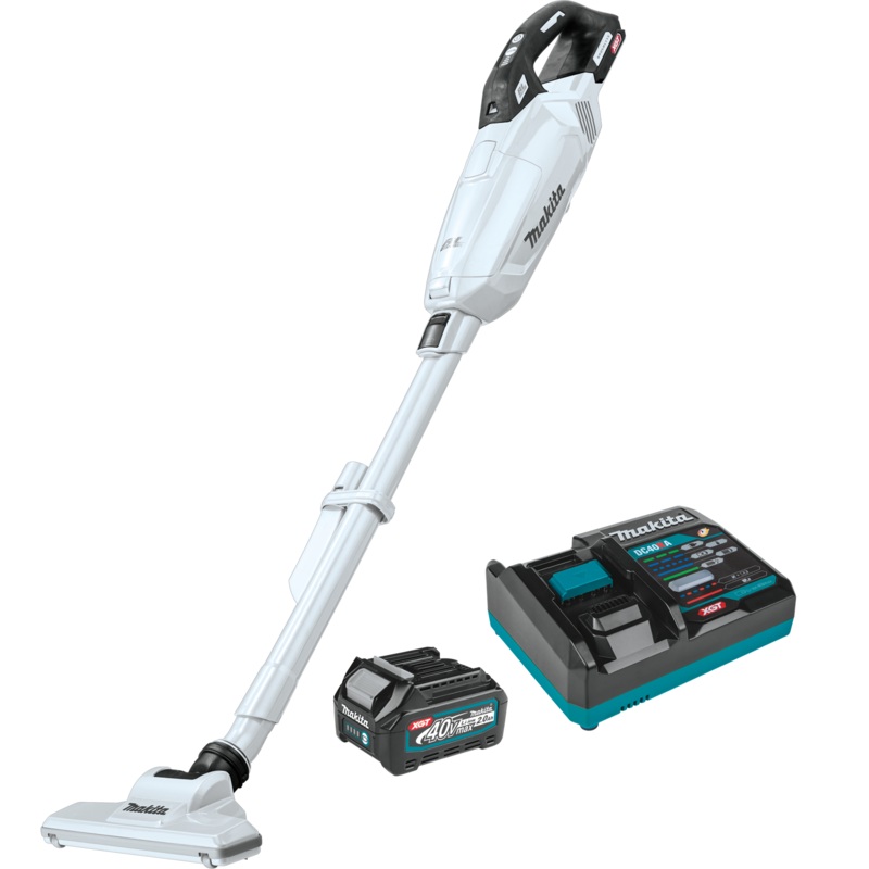 MAKITA 40V MAX XGT 4Speed Compact Stick Vacuum w/ Dust Bag Kit