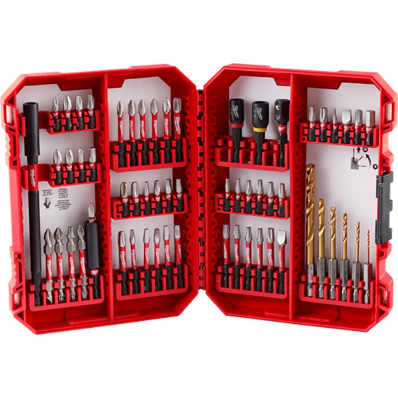 MILWAUKEE 60 PC. SHOCKWAVE IMPACT DUTY Drill & Drive Set