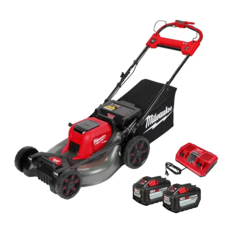 MILWAUKEE M18 FUEL 21" Self-Propelled Dual Battery Mower Kit