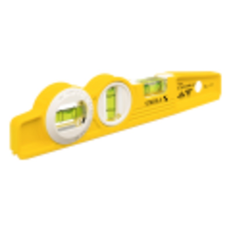 STABILA 10" Type 81SMW360 Die Cast Torpedo Level w/ Protractor Vial