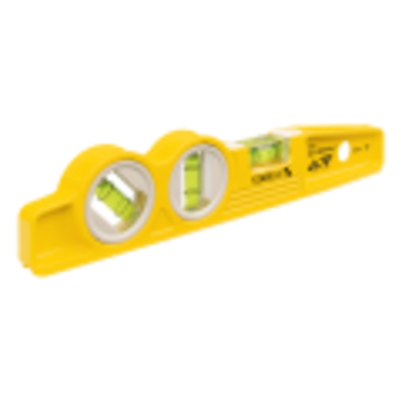 STABILA 10" Type 81SMW45 Die Cast Three Vial Torpedo Level