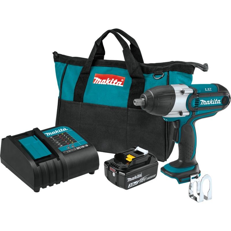 MAKITA 18V LXT 1/2" Sq. Drive Impact Wrench Kit