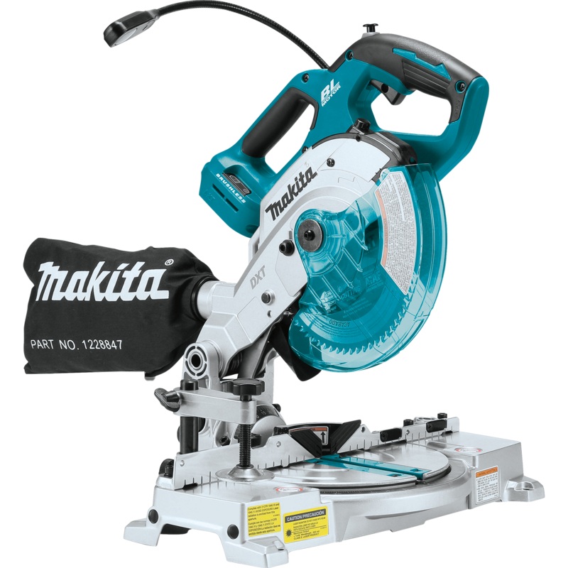 MAKITA 18V LXT 61/2" Compact DualBevel Compound Miter Saw w/ Laser (Tool Only)