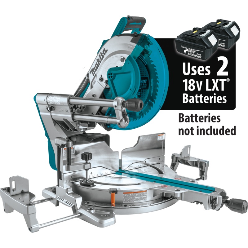 MAKITA 36V (18V X2) LXT 12" DualBevel Sliding Compound Miter Saw w/ Laser (Tool Only)