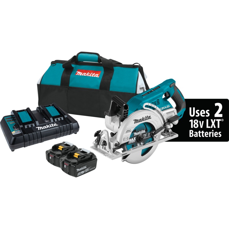MAKITA 36V (18V X2) LXT Rear Handle 71/4" Circular Saw Kit