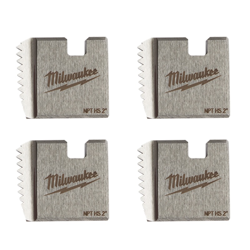 MILWAUKEE 2" HIGH SPEED NPT Portable Pipe Threading Die