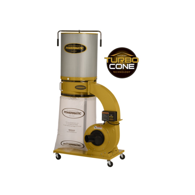 POWERMATIC 2-Micron Canister Dust Collector 1.75HP 1PH 115/230V | PM1300TX-CK