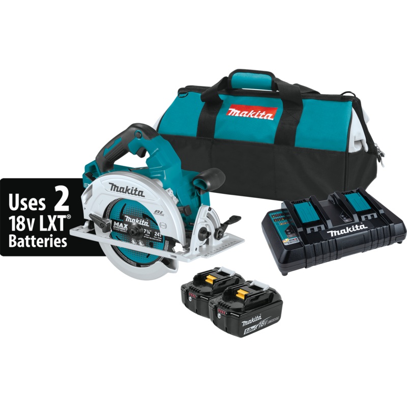 MAKITA 36V (18V X2) LXT 71/4 Circular Saw Kit