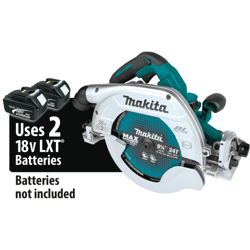 MAKITA 36V (18V X2) LXT 91/4 Circular Saw w/ Guide Rail Compatible Base (Tool Only)