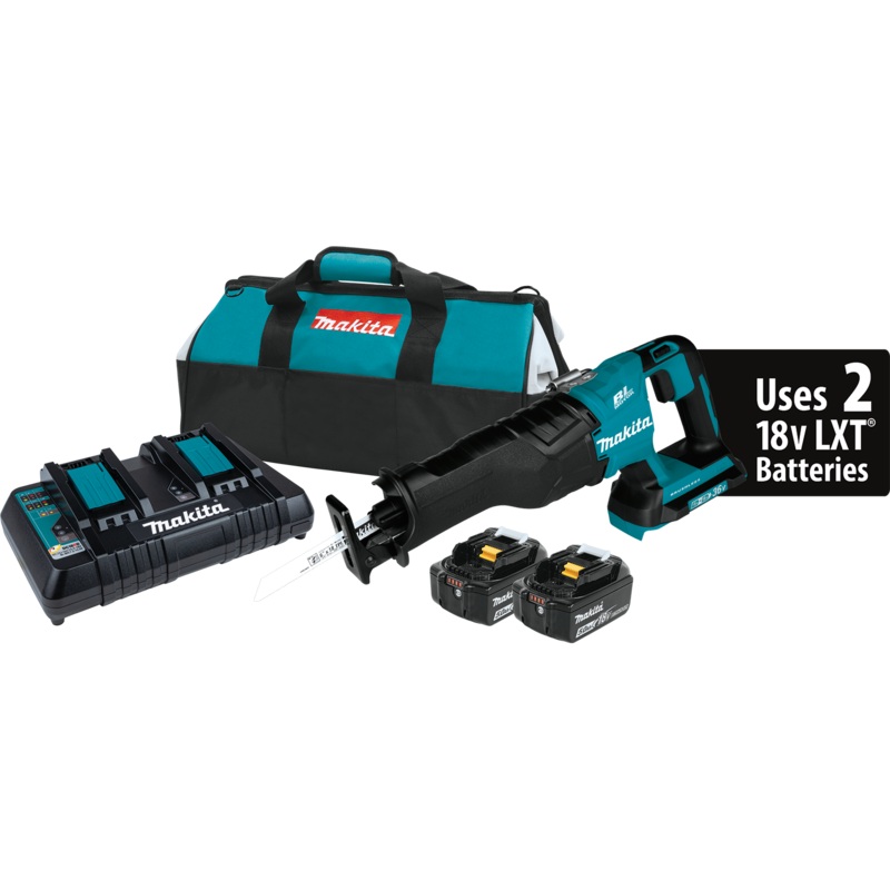 MAKITA 36V (18V X2) LXT Reciprocating Saw Kit