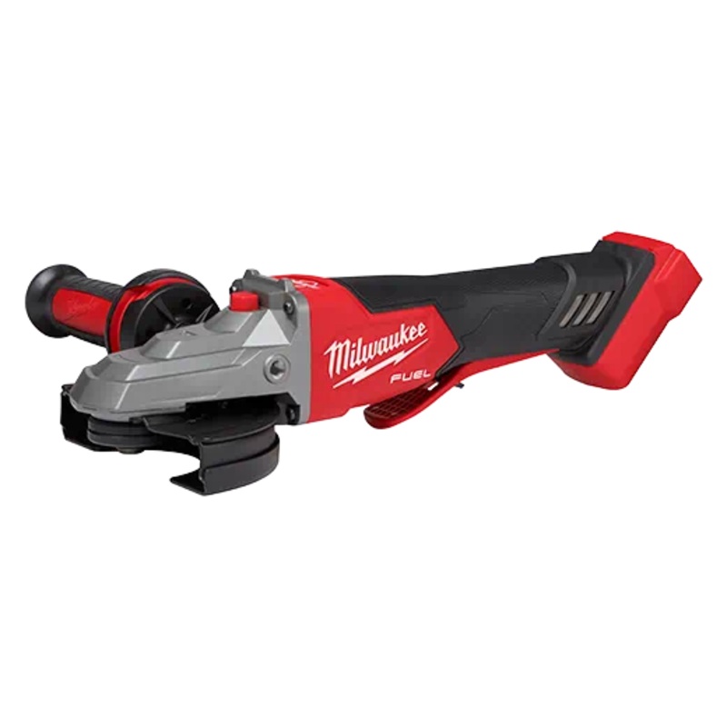 MILWAUKEE M18 FUEL 5" Flathead Braking Grinder w/ Paddle No-Lock Switch (Tool Only)
