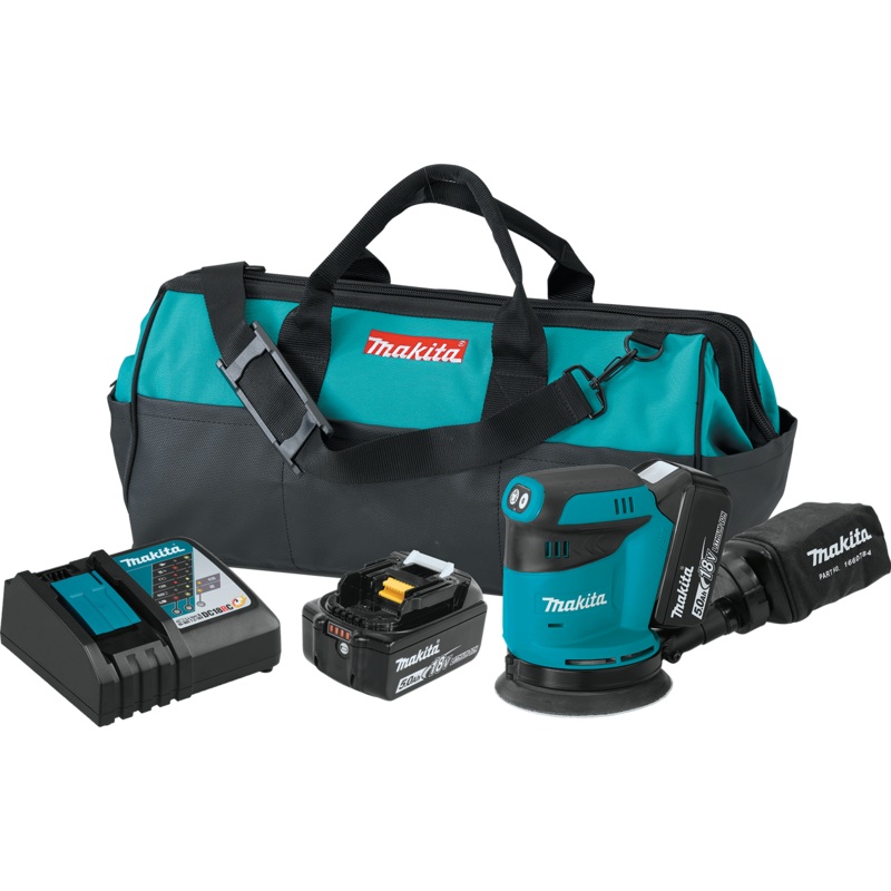 MAKITA 18V LXT 5" Random Orbit Sander Kit