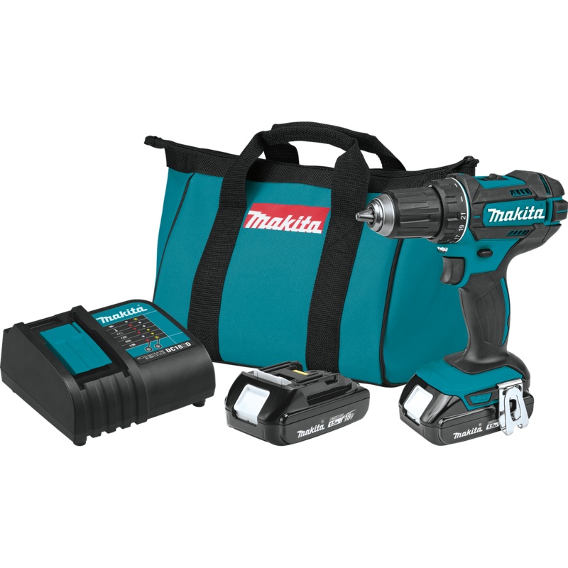 MAKITA 18V LXT Compact 1/2" DriverDrill Kit