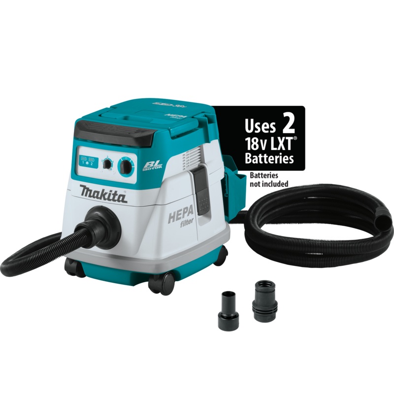 MAKITA 36V (18V X2) LXT 2.1 Gallon HEPA Filter Dry Dust Extractor (Tool Only)