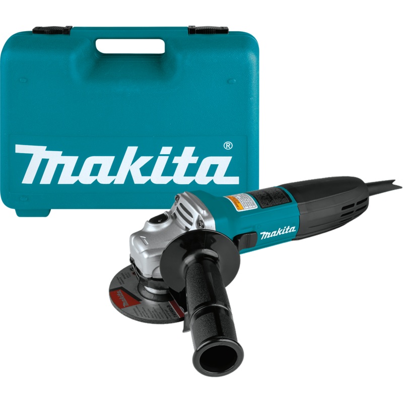 MAKITA 4" Angle Grinder, w/ Tool Case