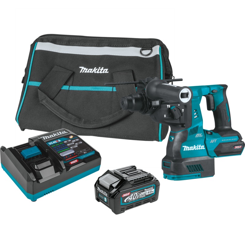 MAKITA 40V MAX XGT 11/8" SDSPLUS AVT Rotary Hammer Kit