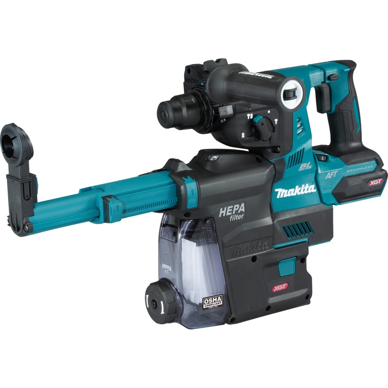 MAKITA 40V MAX XGT 11/8" SDSPLUS AVT Rotary Hammer w/ Dust Extractor (Tool Only)