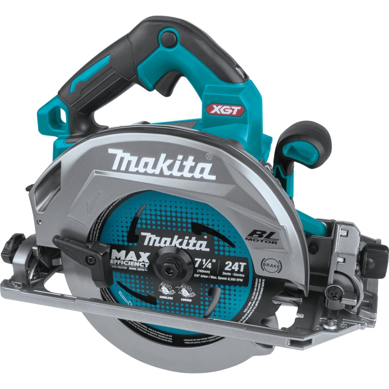 MAKITA 40V MAX XGT 71/4" Circular Saw w/ Guide Rail Compatible Base (Tool Only)