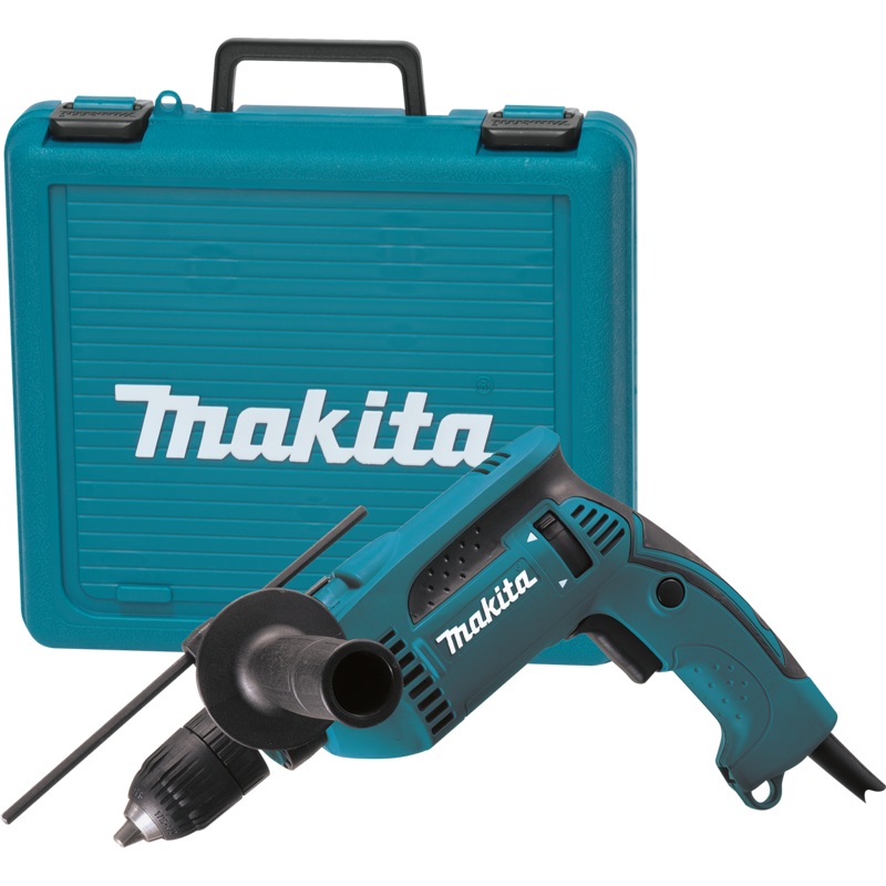 MAKITA 5/8" Hammer Drill, w/ Keyless Chuck, Tool Case