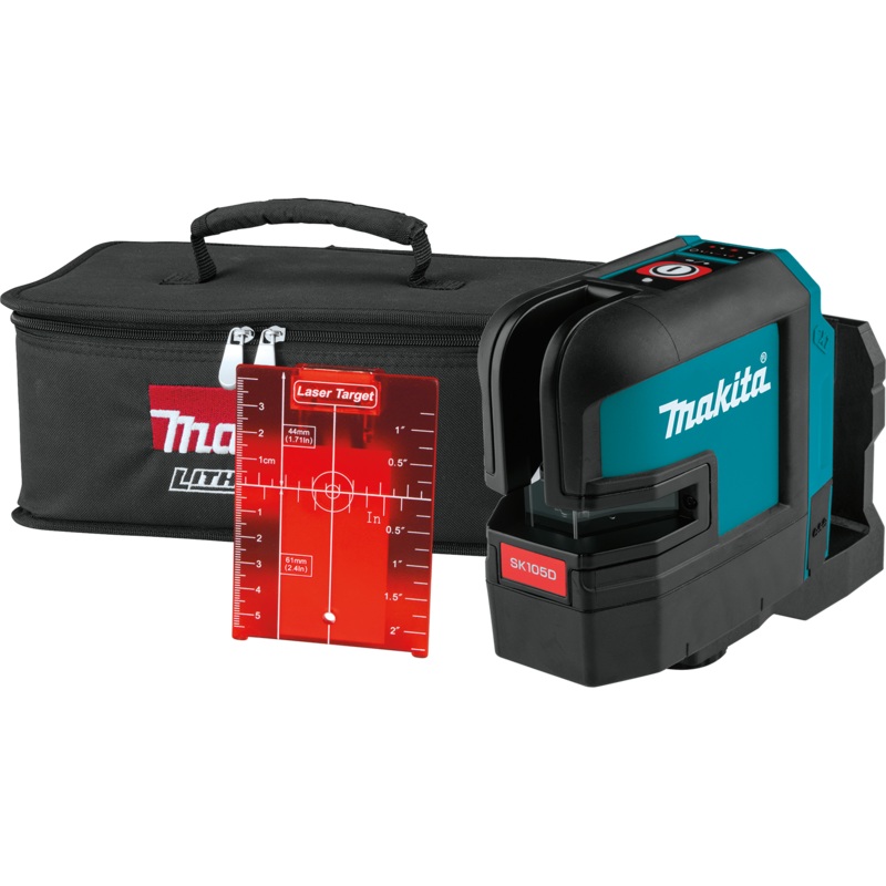 MAKITA 12V MAX CXT SelfLeveling CrossLine Red Beam Laser (Tool Only)