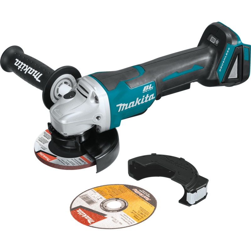 MAKITA 18V LXT 41/2 / 5" Paddle Switch CutOff/Angle Grinder w/ Electric Brake (Tool Only)