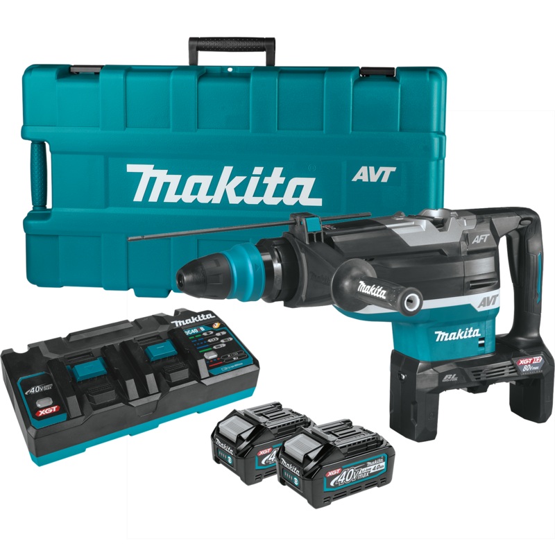 MAKITA 80V MAX (40V MAX X2) XGT 2" SDSMAX AVT Rotary Hammer Kit