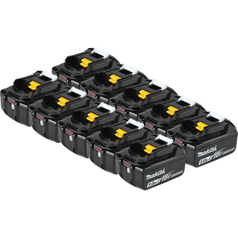 MAKITA 18V LXT 5.0Ah Battery (10 PACK)