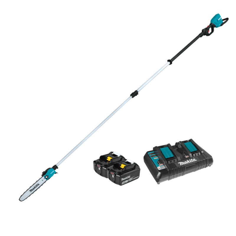 MAKITA 36V (18V X2) LXT 10" Telescoping Pole Saw, 13' Length Kit