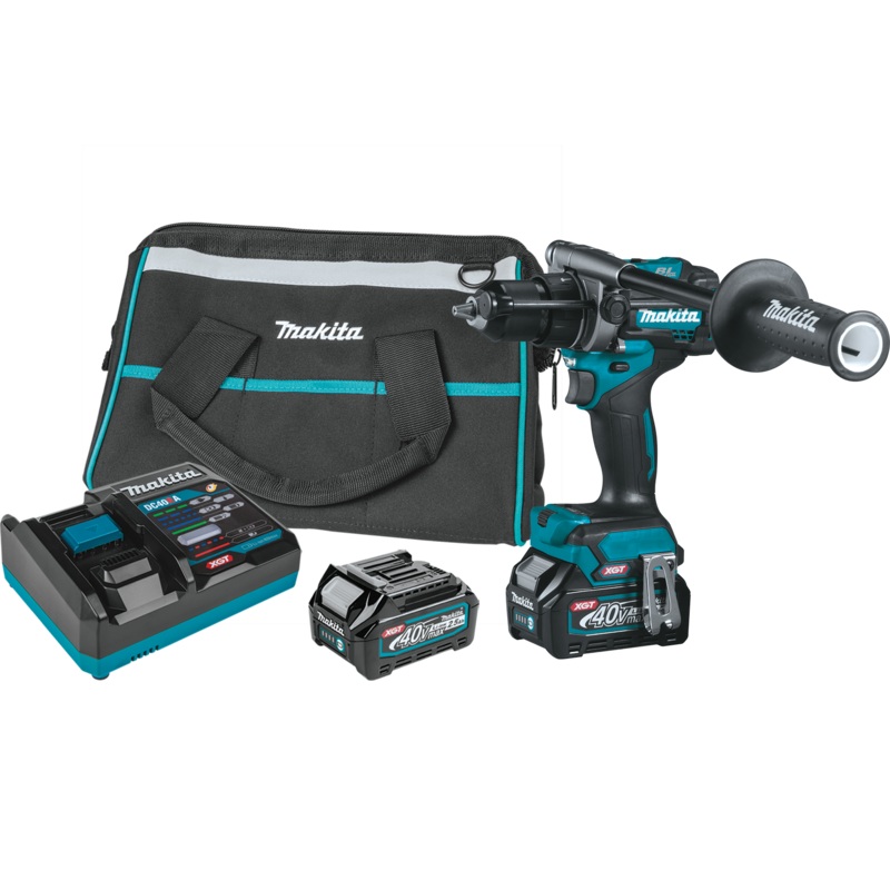 MAKITA 40V MAX XGT 1/2" Hammer DriverDrill Kit