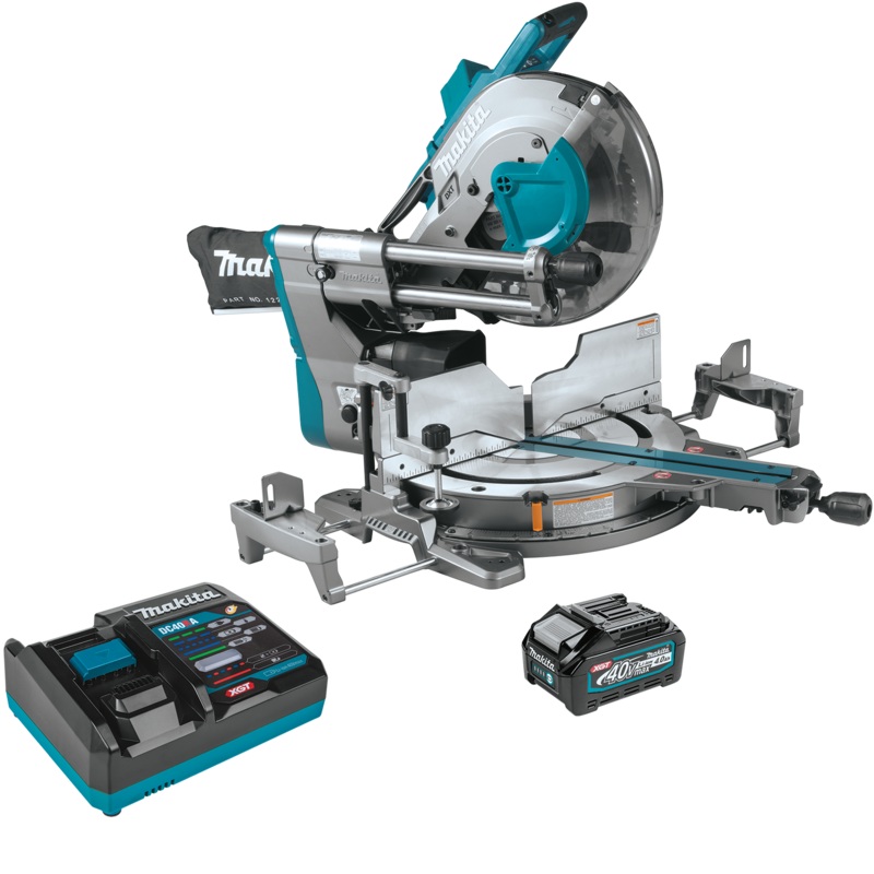 MAKITA 40V MAX XGT 12" DualBevel Sliding Compound Miter Saw Kit