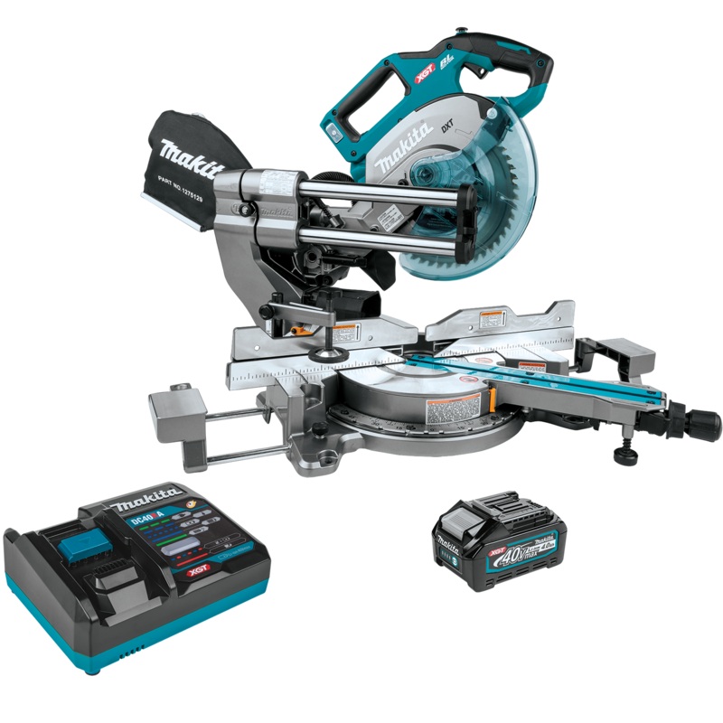MAKITA 40V MAX XGT 81/2" DualBevel Sliding Compound Miter Saw Kit