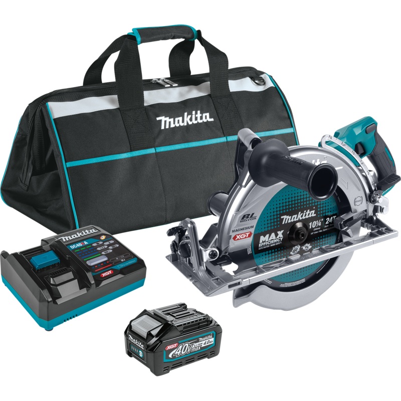 MAKITA 40V MAX XGT Rear Handle 101/4" Circular Saw Kit