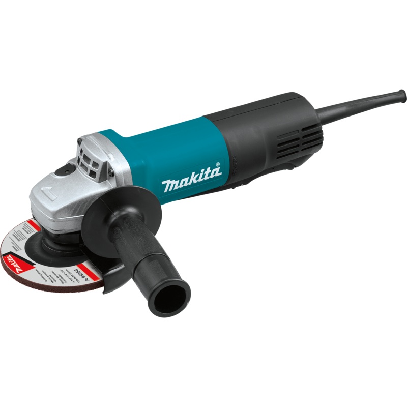 MAKITA 41/2" Paddle Switch Angle Grinder, w/ AC/DC Switch
