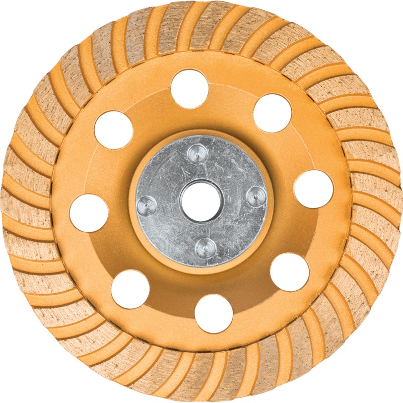 MAKITA 5" LowVibration Diamond Cup Wheel, Turbo